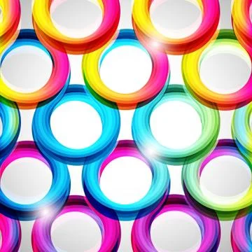 Abstract curls background. Stock Illustration