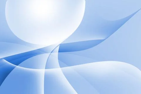 Abstract curve and lines texture blue background Illustration