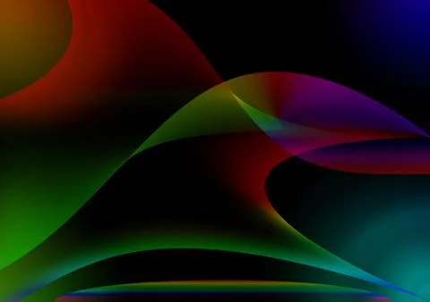 Abstract curve with background Illustration
