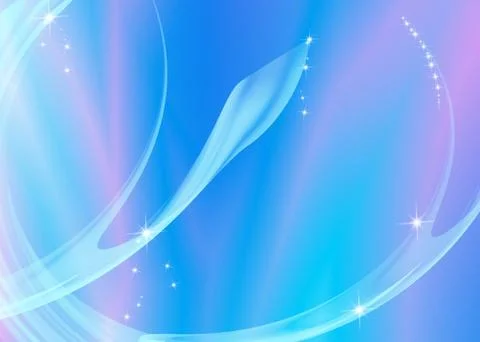 Abstract curve with blue background Illustrazione stock