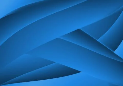Abstract with curve blue background 스톡 일러스트