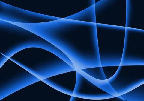 Abstract curve with blue background Stock-Illustration
