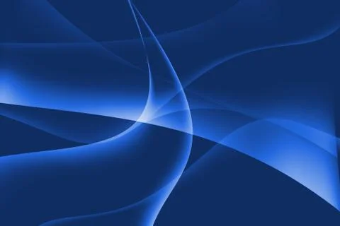 Abstract curve blue background Stock Illustration