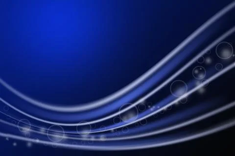 Abstract curve blue background Illustrazione stock