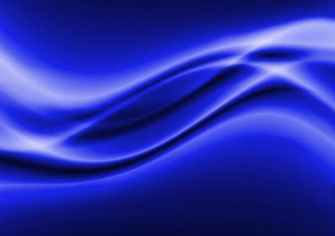 Abstract with curve bright blue background 스톡 일러스트