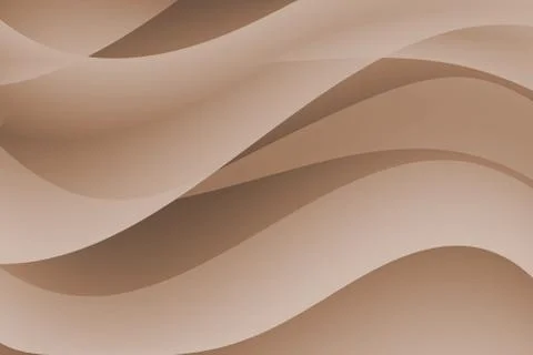 Abstract curve with brown background Stock-Illustration