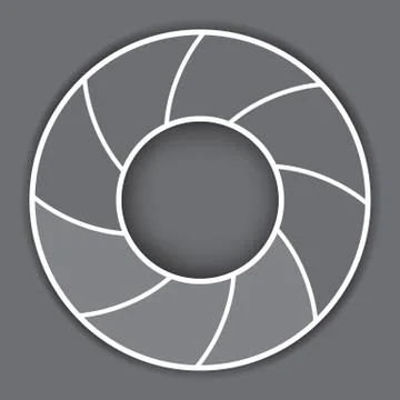 Abstract curve gray background.eps10 Stock Illustration