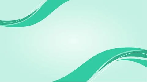 Abstract curve green background Stock Illustration