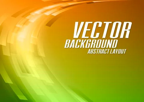 Abstract curve Illustrazione stock