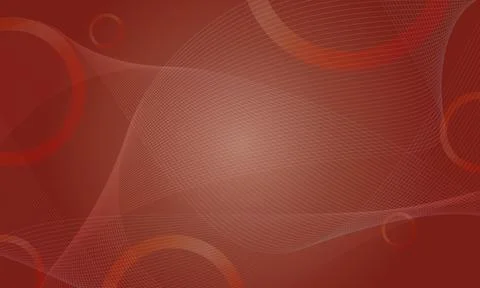 Abstract curve line red background. shiny geometric background. Stock Illustration
