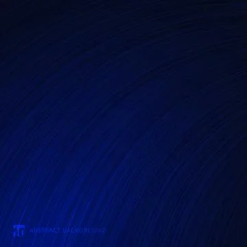 Abstract curve lines texture blue gradient background. Stock Illustration
