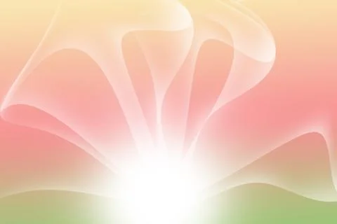 Abstract curve multicolor background Stock-Illustration