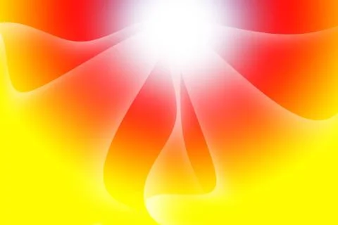 Abstract curve multicolor background Stock Illustration