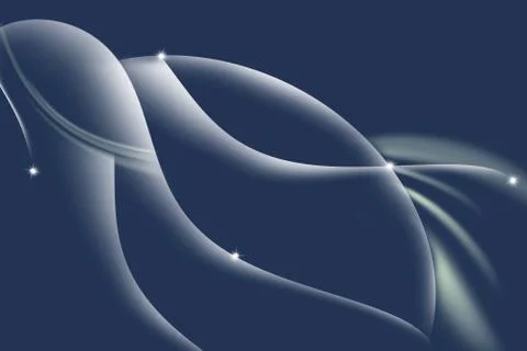 Abstract curve navy blue background Stock-Illustration