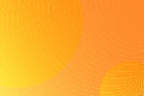 Abstract curve pattern orange color sunset for cover background. Vector ill.. Stock Illustration