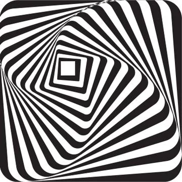 Abstract curve rectangle background 스톡 일러스트