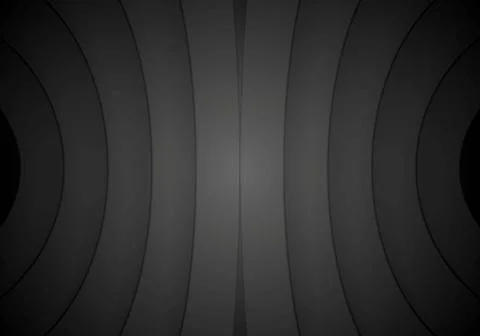 Abstract curve shapes vector background Abstract curve shapes black backgr... 스톡 사진