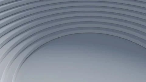 Abstract curve steps with moving light effect 3d rendered Stock Footage 166426997