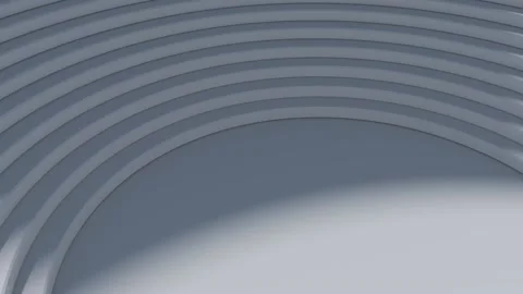 Abstract curve steps with moving light effect 3d rendered Video stock 166427024