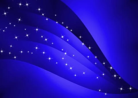 Abstract curve texture with blue background Stock-Illustration