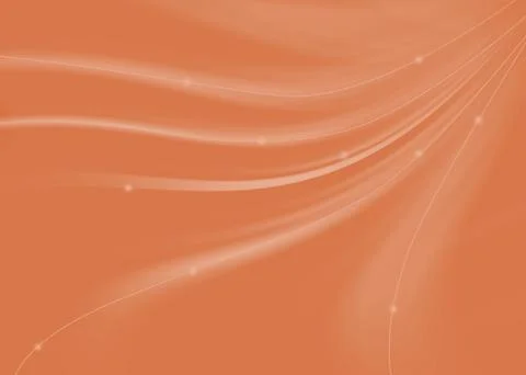 Abstract curve texture orange background Stock Illustration