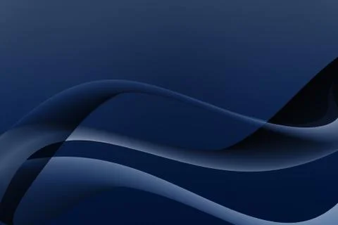 Abstract curve with wave blue background Stock-Illustration
