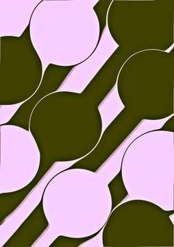 Abstract curved background Deformed pattern. trendy colors Stock Illustration