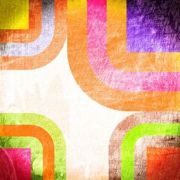 Abstract curved bands Stock Photos