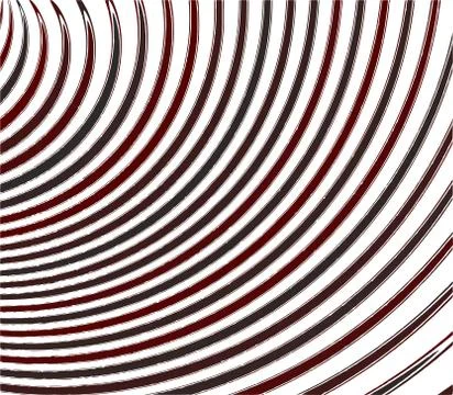 Abstract curved bands texture background Illustrazione stock