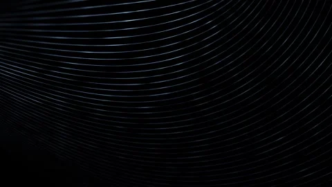 Abstract curved digital lines looping background Vídeo Stock 337965643