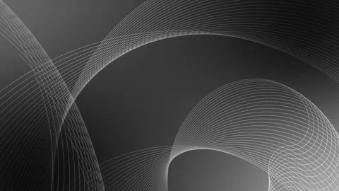 Abstract curved line wave pattern background animation, Curved line pattern.. Stock Footage 329510728