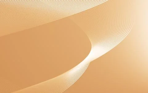 Abstract curved lines background, 3d rendering. Stock Illustration