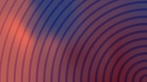 Abstract Curved Lines Radiating on Vibrant Gradient Background Stock Footage 334849469