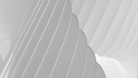 Abstract Curved Silver 3D Background For Digital Use Stock Footage 292338074