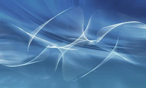 Abstract curves Stock Illustration