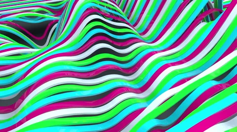 Abstract Curves Moving Vídeo Stock 58449871