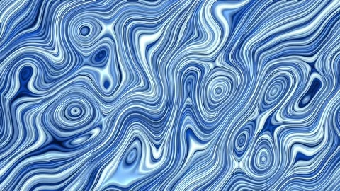 Abstract curvy lines pattern seamless looping backgrounds Stock Footage 337427066