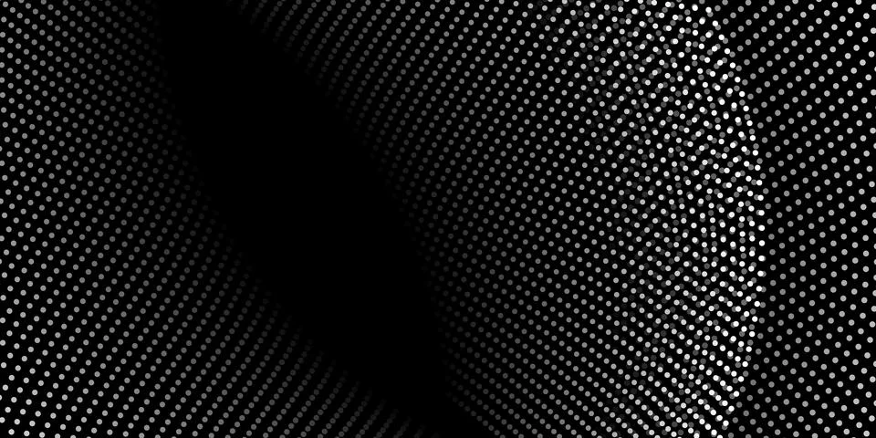 Abstract curvy spots, geometric pattern forming wave-like curved shapes on .. Illustrazione stock