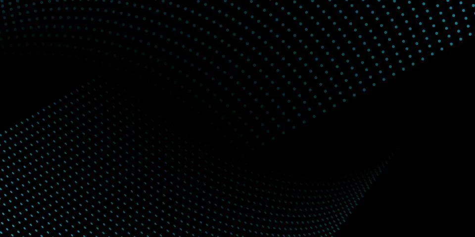 Abstract curvy spots, geometric pattern forming wave-like curved shapes on .. Illustrazione stock