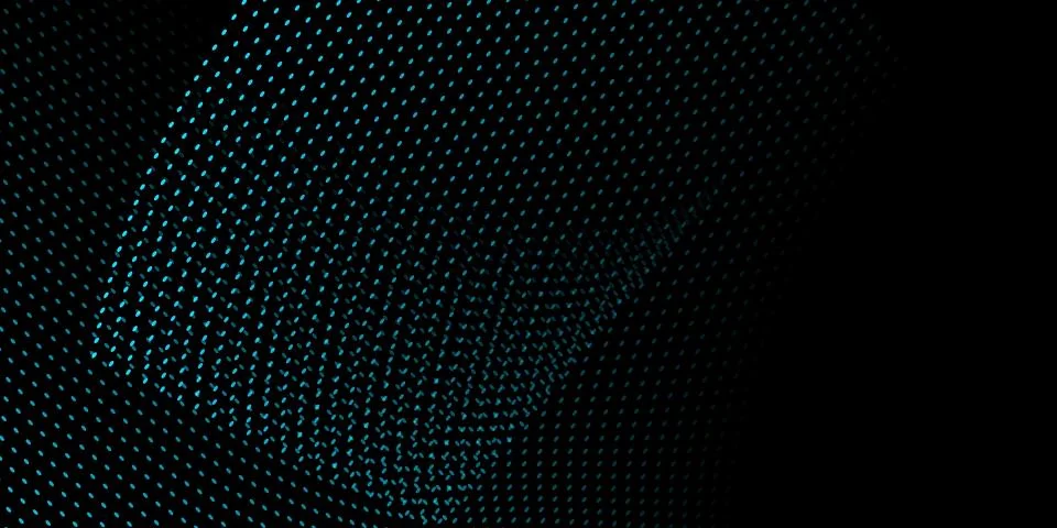 Abstract curvy spots, geometric pattern forming wave-like curved shapes on .. Illustrazione stock