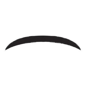 Abstract cute mustache Stock Illustration