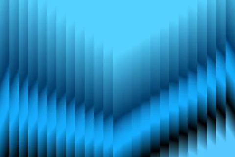 Abstract Cyan and Blue Gradient Background with Horizontal Geometric Bar an.. Illustrazione stock