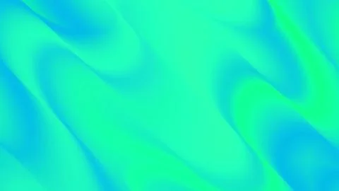 Abstract cyan and green gradient diagonal lines flowing background design. Stockillustratie