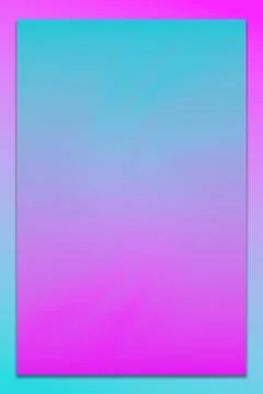 Abstract cyan and magenta gradient background with soft fluid waves Stock Illustration