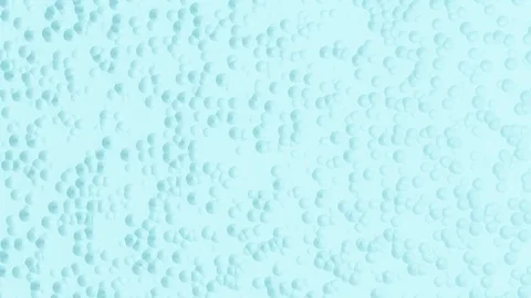 Abstract cyan background with bubbles in motion - seamless looping (FULL HD) 스톡 동영상 101665475