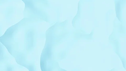 Abstract cyan background with wave strcuctures - seamless looping (FULL HD) Video stock 95486717