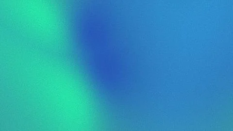 Abstract cyan blue gradient, modern blurred background film grain texture Illustrazione stock