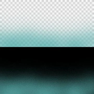 Abstract Cyan Blue Light Gradient Overlay Isolated on Transparent Background PNG Stock Illustration
