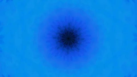 Abstract Cyan Blue Swirling Vortex Tunnel with Black Center Stock Footage 331346311