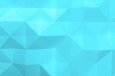 Abstract cyan digital low poly pattern 3d Illustrazione stock